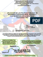 Politicas Publicas en Materia de Seguridad Ciudadana