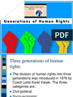 Generation of Human Rights