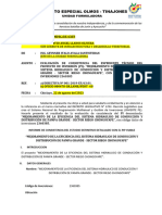 Informe de Consistencia - Pampagrande