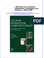 Full download book Oil Palm Biomass For Composite Panels Fundamentals Processing And Applications Pdf pdf