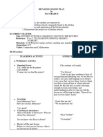 Detailed Lesson Plan in Tle Grade 8