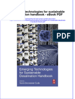 Full Download Book Emerging Technologies For Sustainable Desalination Handbook PDF