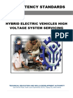 CS - Hybrid Electric Vehicles High Voltage System Servicing V2.0
