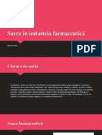 Sarea În Industria Farmaceutică