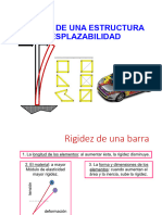 Desplazabilidad-Rigidez Lateral - Cálculo