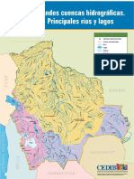 PDF Un Mapa de La Geografia Fisica de Bolivia Que Muestra Sus Principales Rios Lagos Salares y Otros Accidentes Geograficos - Compress