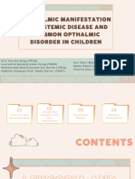 common ophthalmic problem in children