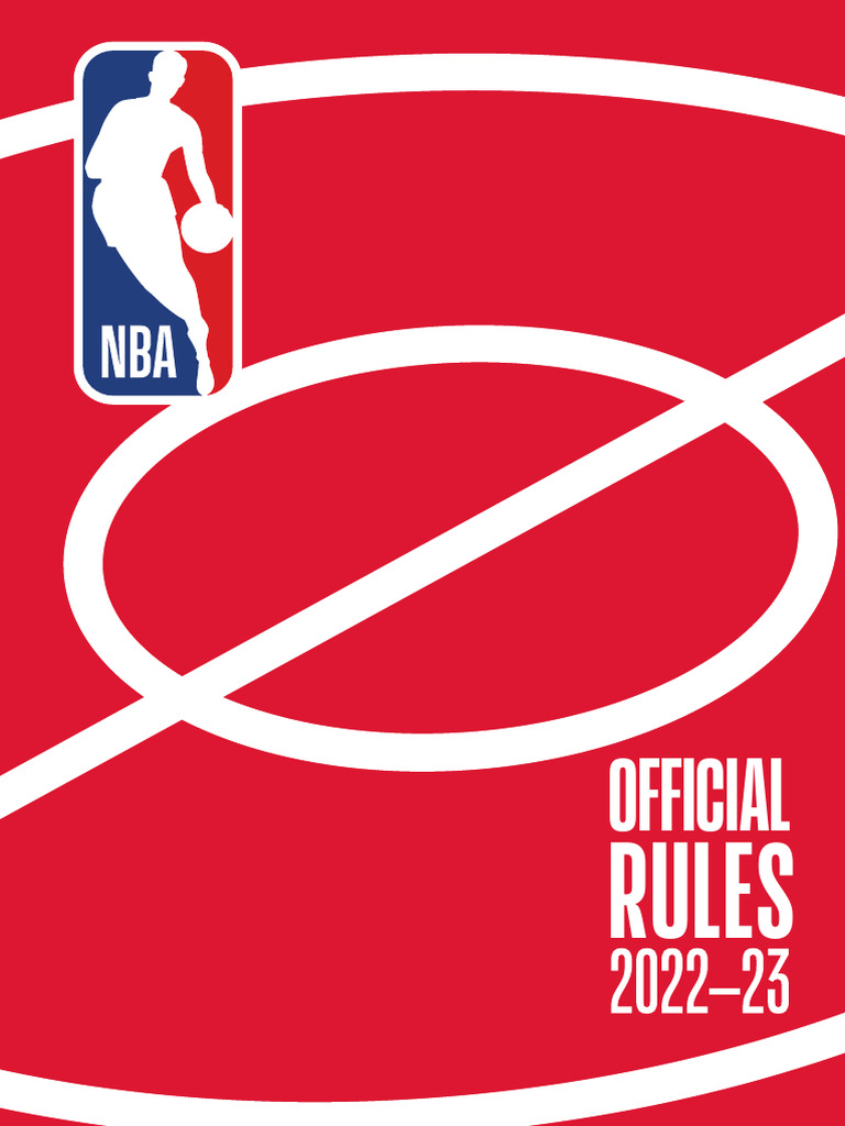 2022 2023 Nba Rule Book PDF Sports Sports Rules And Regulations