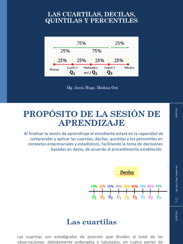 Las Cuartilas | PDF | Mediana