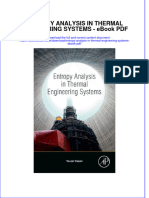Full download book Entropy Analysis In Thermal Engineering Systems Pdf pdf