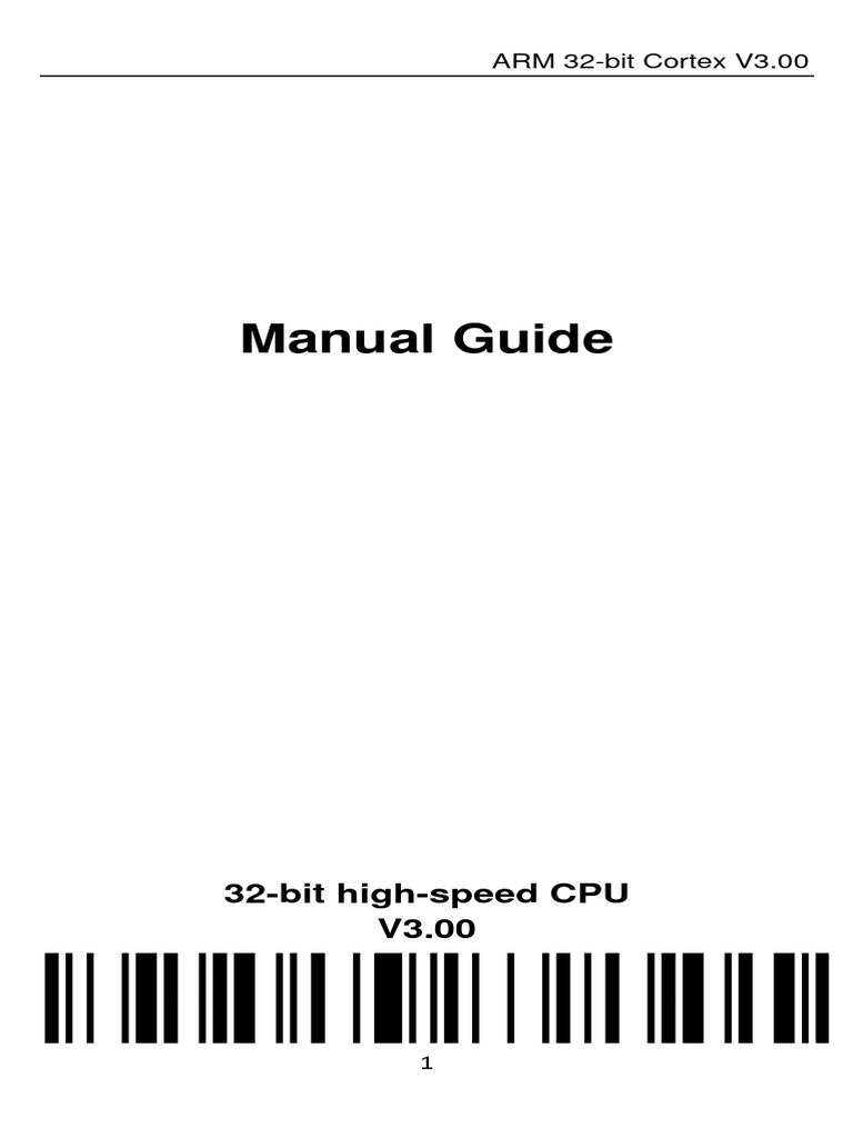 ARM Cortex V3.00 Scanner Setup Guide | PDF | Universal Product Code ...