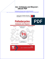 Full Download Book Palladacycles Catalysis and Beyond PDF