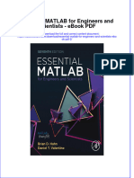 Full download book Essential Matlab For Engineers And Scientists 2 pdf