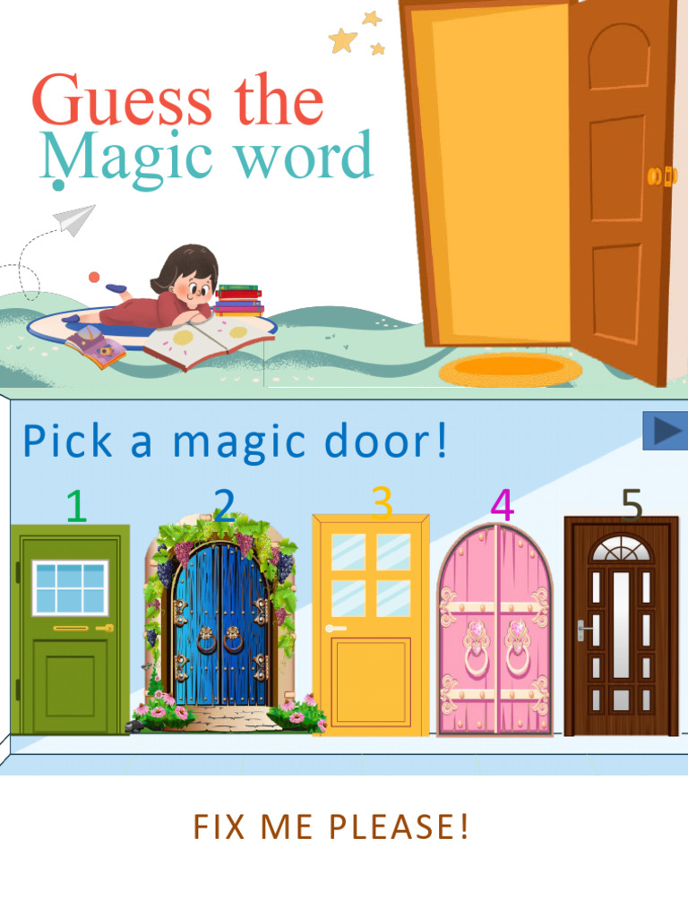 Pick a Door Game Ppt (1) PDF