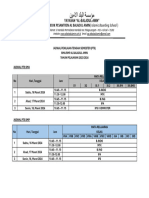 Jadwal Penilaian Tengah Semesterr