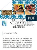 Taller Verdad Justicia y Reparacion