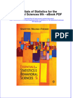 Full download book Essentials Of Statistics For The Behavioral Sciences 9Th Pdf pdf