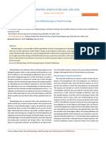 Role of Biotechnology in Food Processing