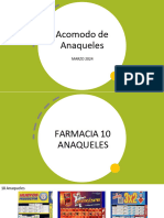 Acomodo de Anaqueles Marzo 2024