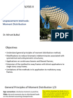 4. Displacemnet Methods Moment Distribution