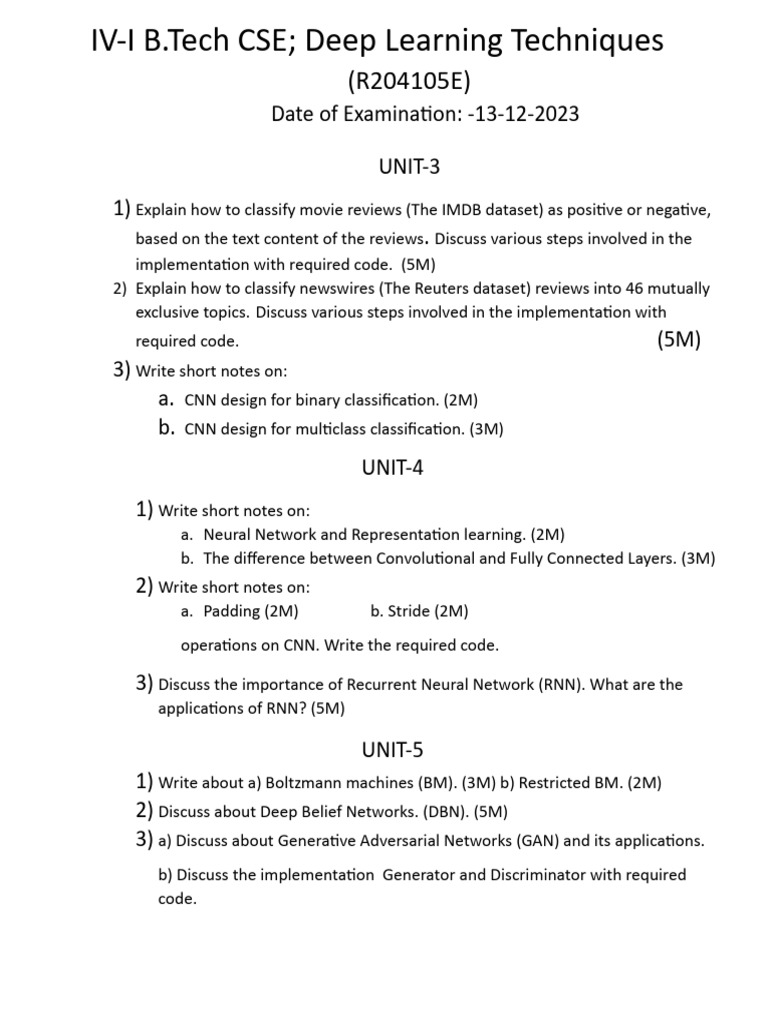 DL Mid 2 | PDF