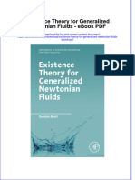 Full download book Existence Theory For Generalized Newtonian Fluids Pdf pdf