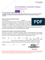 F-Declaración Jurada de SST - para Locatario o Contratistas Y-O Subcontratistas de RP V01