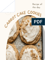 Carrot Cakes Cookies