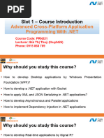 PRN221 - Slot 01 - 02 - 03 - Module 01 - Chapter 01 - Building Windows Presentation Foundation (WPF) Application (Autosaved)