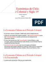 CLASE 1 Historia Economica de Chile Periodo Colonial y Siglo 19