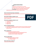 Complex Inheritance Notes PDF