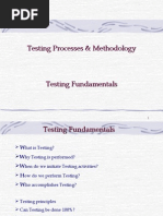 Testing Processes Methodology