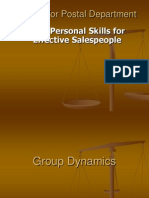 Inter Personal Skills For Effective Salespeople: Training For Postal Department