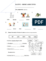 So Sánh Hơn. Basic Short Adj