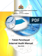 PFMTP - Final TP Internal Audit Manual 24 May 2013