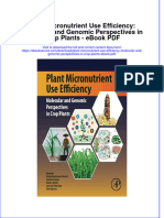 Full download book Plant Micronutrient Use Efficiency Molecular And Genomic Perspectives In Crop Plants Pdf pdf