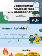 Human Activities That Can Harm the Atmosphere