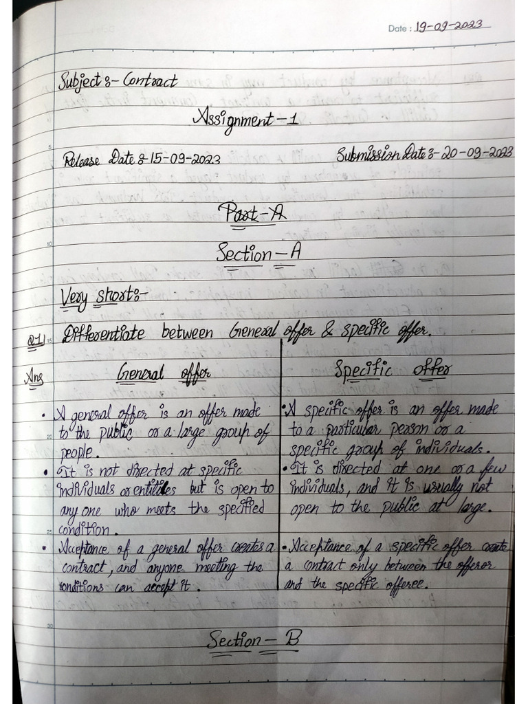 Contract Assignment | PDF