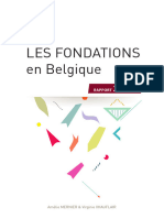 Les Fondations en Belgique