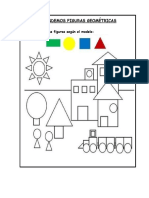 Coloreamos las figuras según el modelo