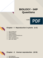 BIOLOGY - IMP Questions-Invert
