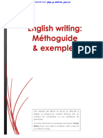 Ebook English Writing Methoguide Exemples 8