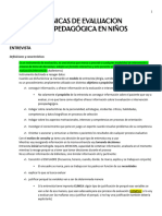 Carpeta Tecnicas de Evaluación Psicopedagógica