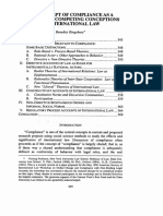 0013#BenedictKingsbury The Concept of Compliance As A Function of Competing Conceptions