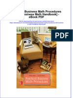 Full Download Book Practical Business Math Procedures With Business Math Handbook PDF