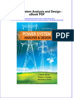 Full Download Book Power System Analysis and Design PDF