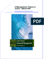 Full Download Book Financial Management Theory Practice PDF