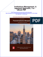 Full Download Book Financial Institutions Management A Risk Management Approach 11E PDF