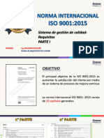 CLASE N°1 II GRUPO - NORMA ISO 9001-2015 Actual