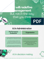 Green Modern Financial Management Presentation